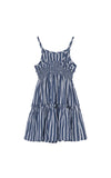 Habitual Girl Strappy Smocked High Low Dress