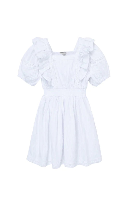 Habitual Girl White Babydoll Dress