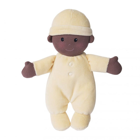Organic Apple Park Baby Doll in Cream
