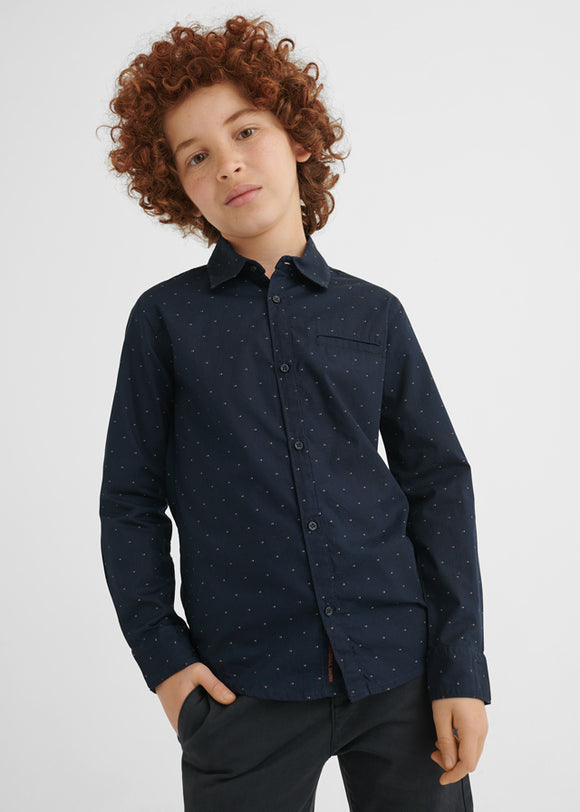 Mayoral Micro-patterned long sleeve ECOFRIENDS boy