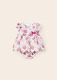 Mayoral Printed Dress with Knickers Newborn