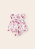 Mayoral Printed Dress with Knickers Newborn