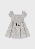 Mayoral Printed Sustainable Cotton Dress Girl