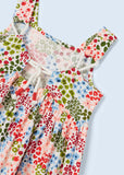 Mayoral Girls Printed Sustainable Cotton Dress