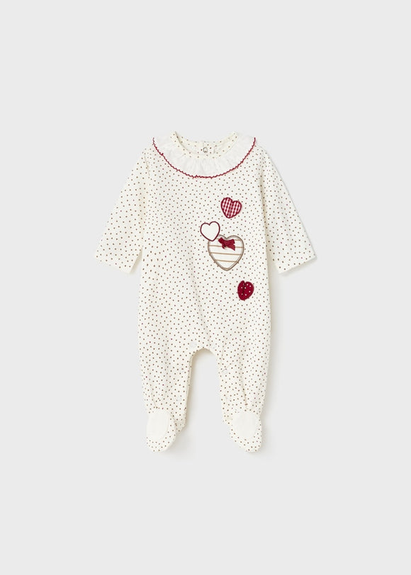 Mayoral Sustainable Cotton Footed 1-Piece Newborn